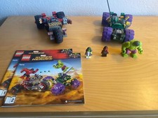 lego 76078 super heros buone condizioni incompleto senza hulk rosso 