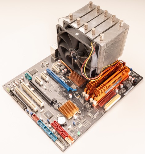 Scheda madre asus - p5q3, cpu
