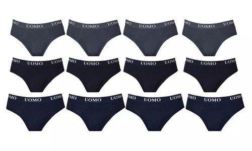 Slip mutande uomo cotone - 12, pz