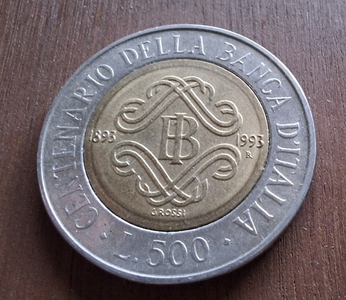 500 lire 1993 centenario - lire,