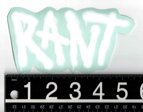 Adesivo rant bmx in x - 5,75,