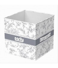 Box Portatutto Scatola Salvaspazio Contenitore Organizer 25x25x25cm Fantasia 873