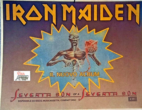 Iron maiden seventh - , of