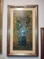 Quadro Enzo Pregno Olio Su Legno