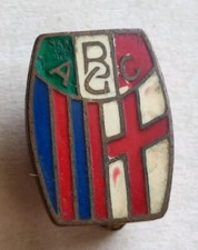 DISTINTIVO FC BOLOGNA CALCIO GIOCO PALLONE SERIE A FOOTBALL CLUB PIN BADGE