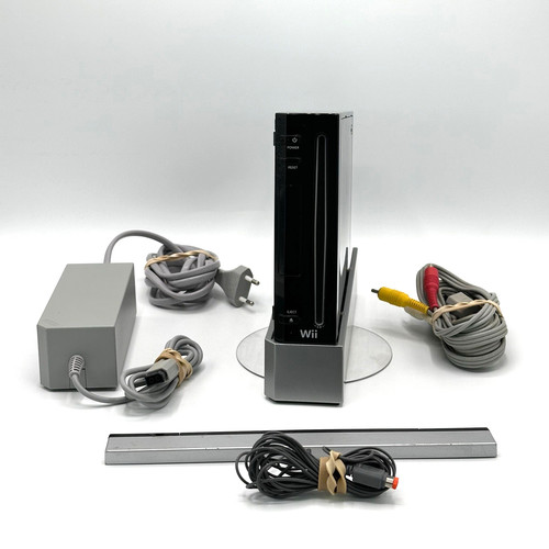 Console nintendo wii nera con - console,