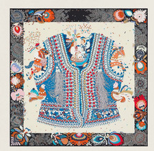 100% Twill Silk Scarf Square