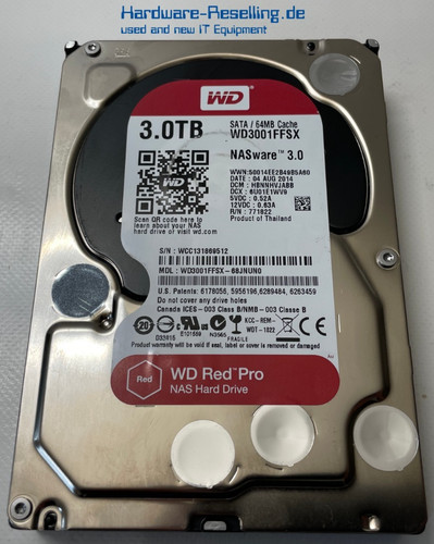 Red pro nasware 0 - wd,