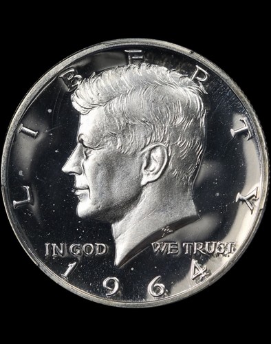 Mezzi dollari 1964 proof - dollari, john