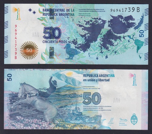 Banconota argentina pesos - argentina, 50