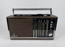 Radio Valigia Grundig Satellite 208 Transistor 6000 Ricevitore Mondiale Germania 1968