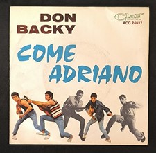 Don Backy ‎– Come Adriano