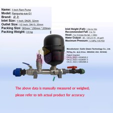 Pompa idraulica Ram in acciaio