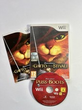 Il Gatto Con Gli Stivali Nintendo Wii Completo Italiano Come Nuovo