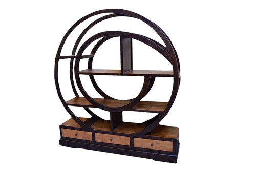 Libreria teak con 3 - libreria,
