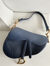 Dior Saddle Bag blu ombre sfumato