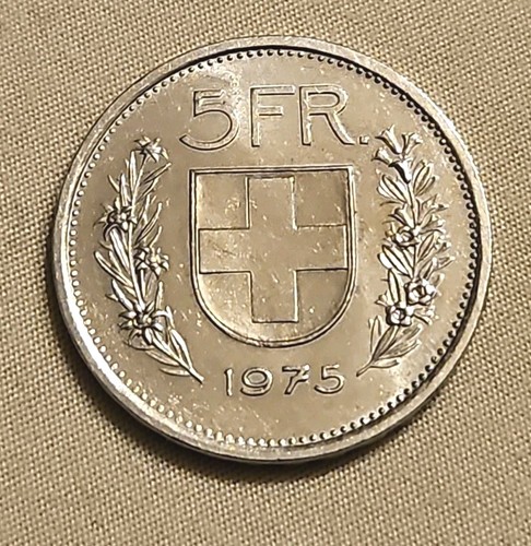 Swiss franc 1975 herdsman - franc, “herdsman