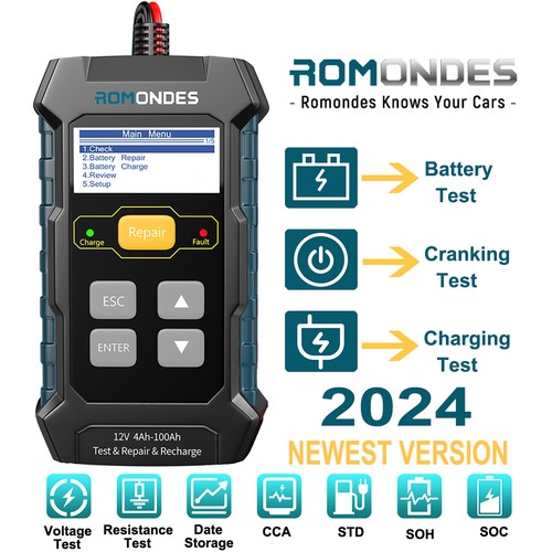 Romondes rd510 car battery - rd510,