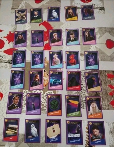 Lotto 124 card harry - lotto, potter