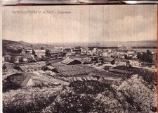 CARTOLINA  MONTEROTONDO SCALO OPACA   VIAGGIATA  1964    PANORAMA  OCC