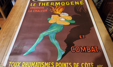 ORIGINAL POSTER/MANIFESTO/AFFICHE ANCIENNE Le thermogene by Cappiello