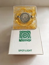 Faretto da incasso in vetro di murano LA MURRINA quadrato graniglia topazio GU10