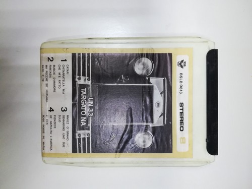 Cassetta stereo vintage raro - stereo, 8