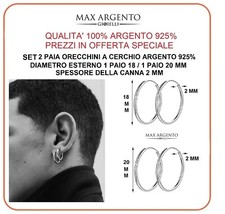 Orecchini a Cerchio Cerchietto