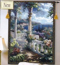 Arazzo Jacquard Terrazza Mare