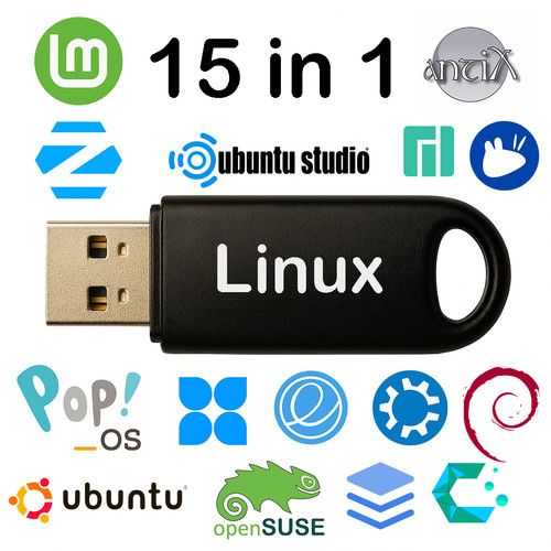 Chiavetta usb multi linux - chiavetta,