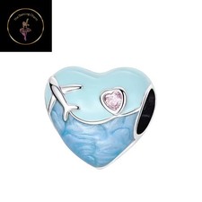 🩷 Charm perle cuore vacanza