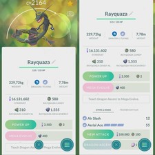 Pokemon shiny rayquaza - pokemon,