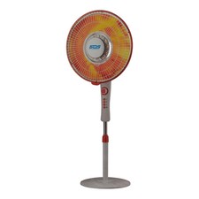 STUFA PIANTANA AL CARBONIO 124CM OSCILLANTE 1100W VENTILATORE CALDO 2 INTENSITA