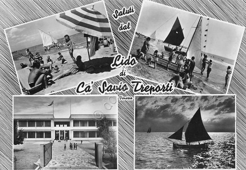 Cartolina lido savio - lido,