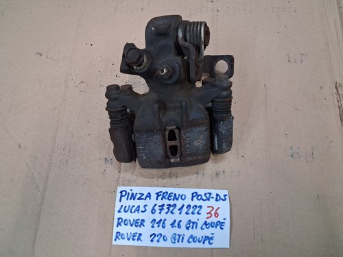Pinza freno posteriore - pinza,