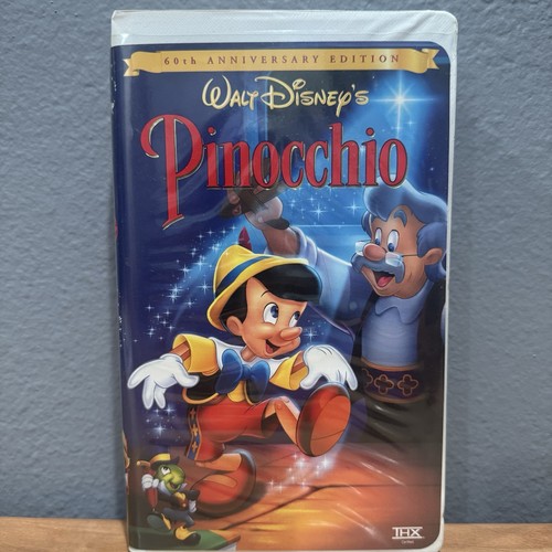 Pinocchio vhs tape 1999 - vhs,