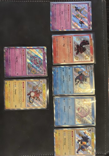 Lotto carte pokémon baby - 17,