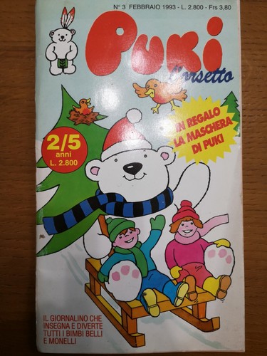 Puki orsetto 3 febbraio - n'3,