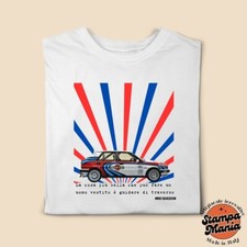 maglietta uomo stampa citazione famosa Miki Biasion pilota Lancia Delta rally