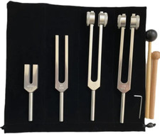 Diapason,Diapason 528 Hz Guarigione,Diapason 432 Hz,Set Di 4 Diapason (128 Hz, 1