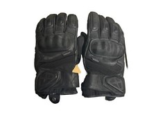 Ixon Pro Hawker Nero Taglia L Guanti Moto Pelle Invernali Usati Solo Una Volta 