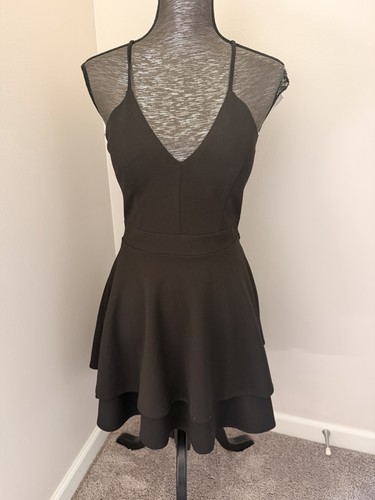 Darlin mini abito nero - b.,