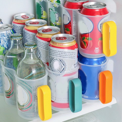 Scaffale porta lattine - scaffale, frigo