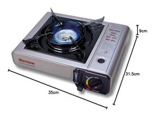 Butsir COCH0001 - Fornello da campeggio, valvola B250.