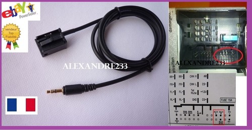 Cavo ausiliario adattatore mp3 - adattatore,