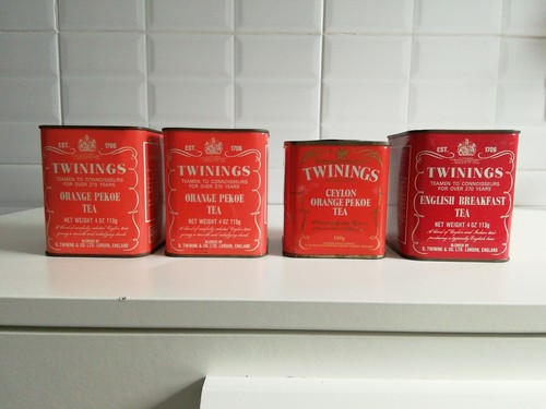 Lotto scatole latta twinings - 4,