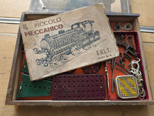 IL PICCOLO MECCANICO F.A.L.T. serie 0-4 locomotiva treno trenino meccano vintage
