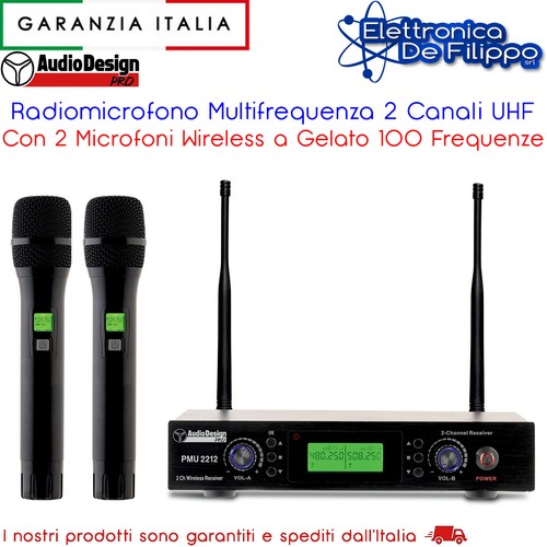 Radiomicrofono multifrequenza - radiomicrofono,