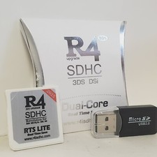 NUOVO AGGIORNAMENTO 2025 R4 DUEL CORE SDHC R4i per DS/3DS/2DS Revolution UFFICIALE