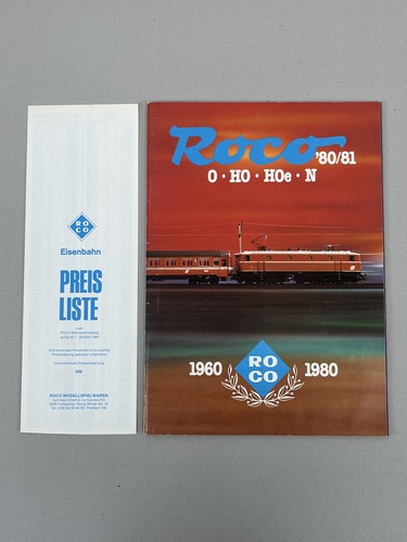Roco catalogo rivista 1980 - roco, catalogo/rivista